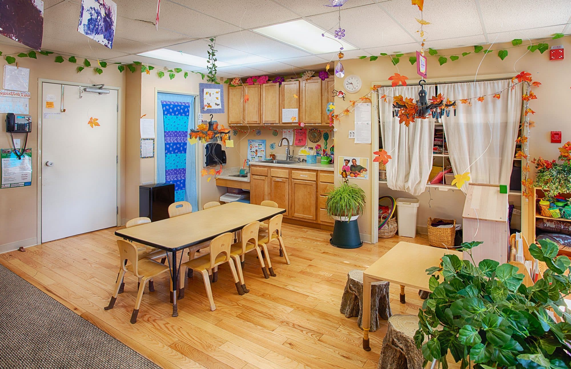 Children at play at Blue Skies Exploration Academy